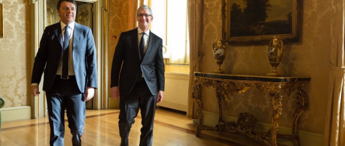 Perché Tim Cook viene in Italia? E soprattutto perché dobbiamo esserne contenti.